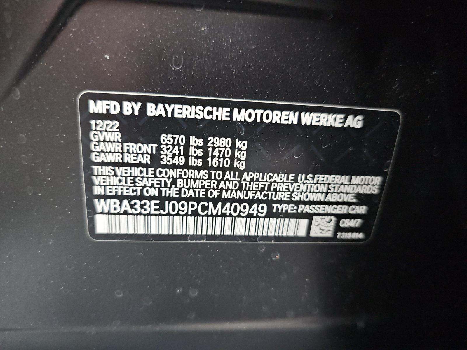 2023 BMW 7 Series 760i xDrive AWD
