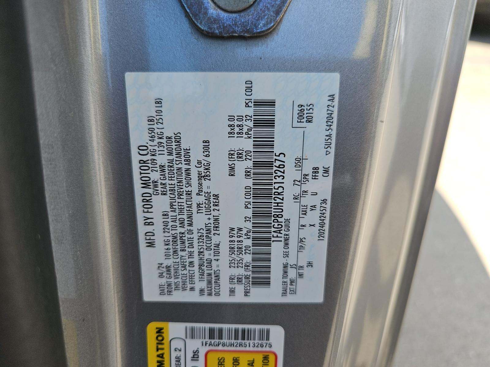 2024 Ford Mustang EcoBoost Premium RWD