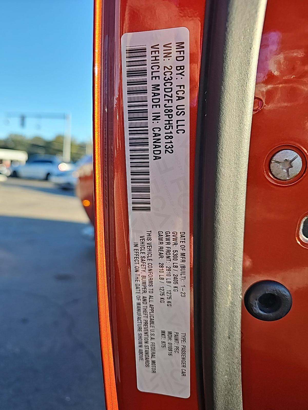 2023 Dodge Challenger R/T Scat Pack RWD