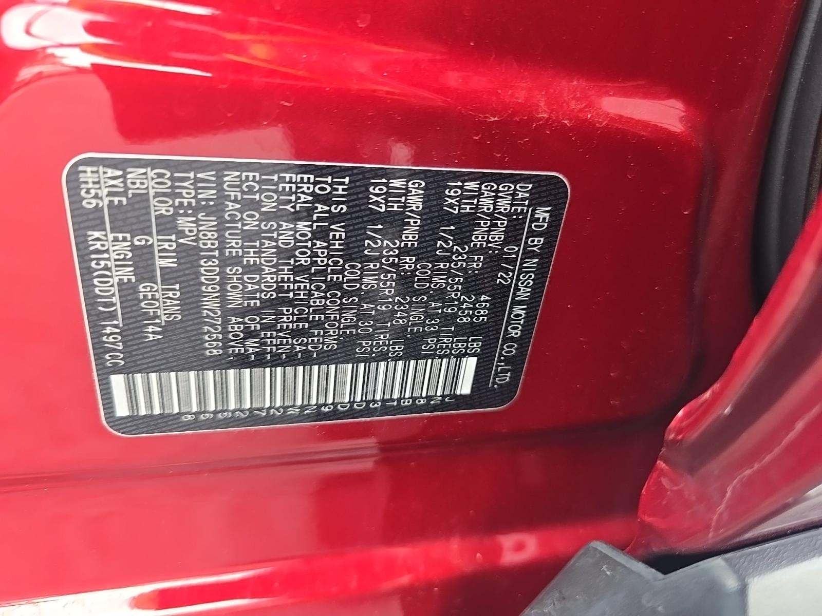 2022 Nissan Rogue Platinum AWD