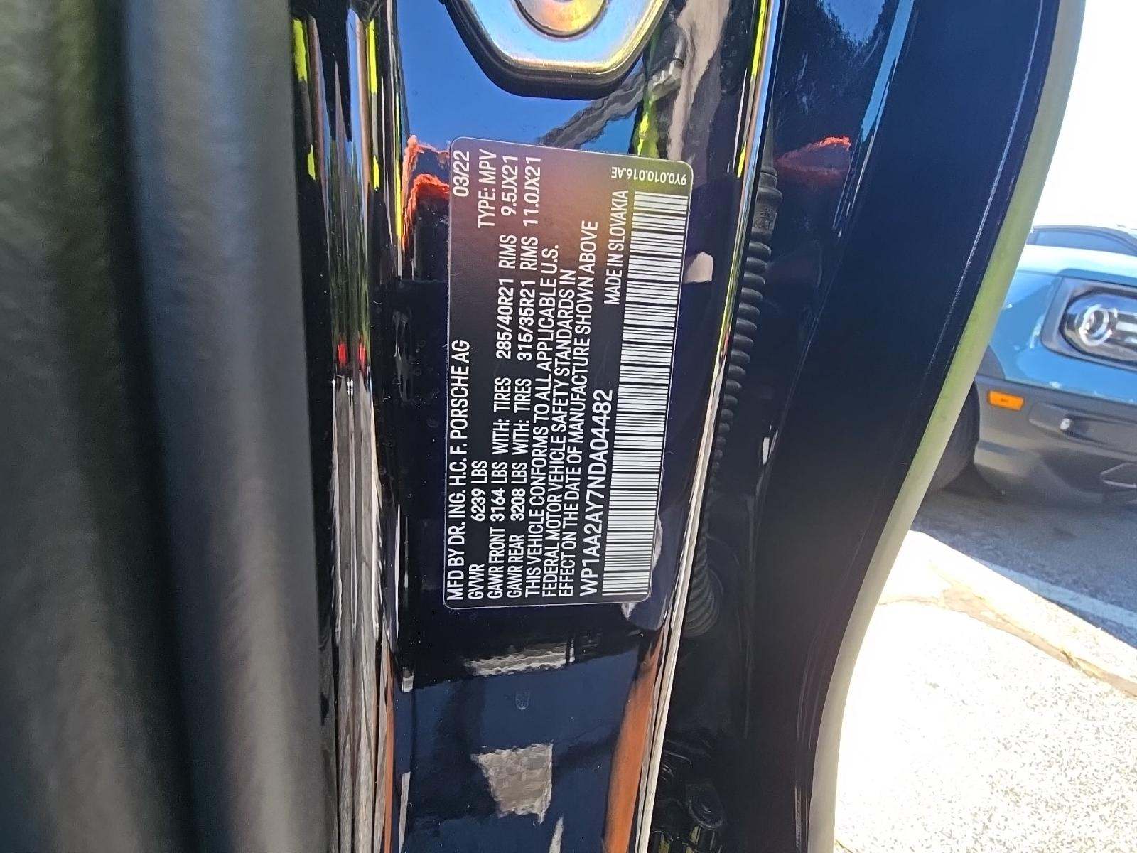 2022 Porsche Cayenne Base AWD