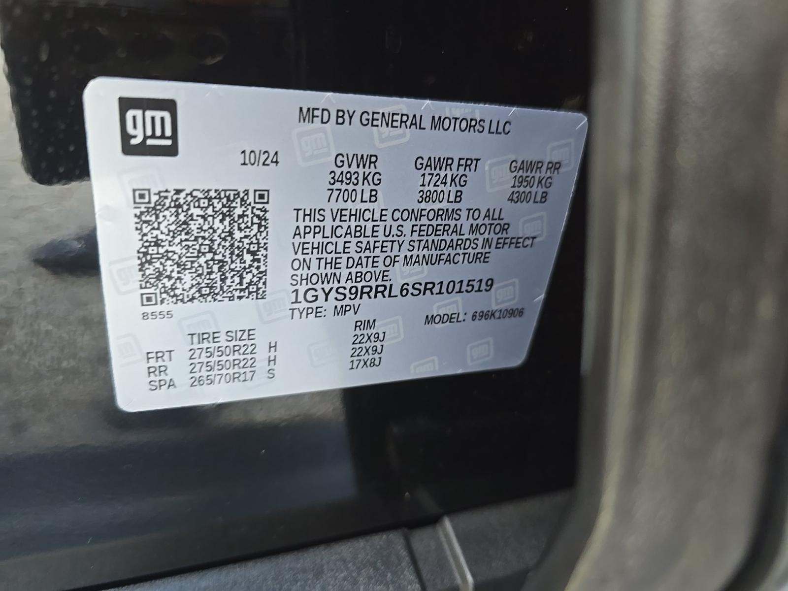 2025 Cadillac Escalade ESV Sport Platinum AWD