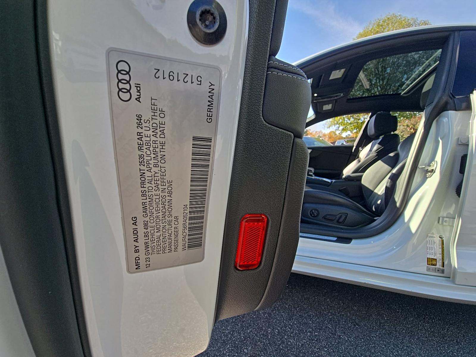 2024 Audi A5 S Line Premium Plus AWD