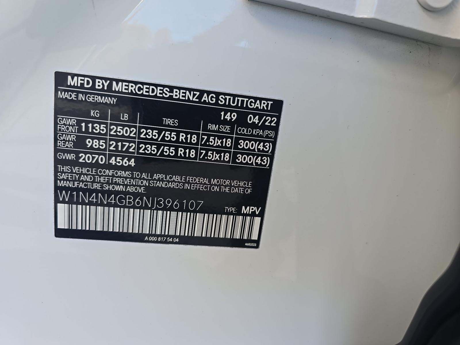 2022 Mercedes-Benz GLA GLA 250 FWD