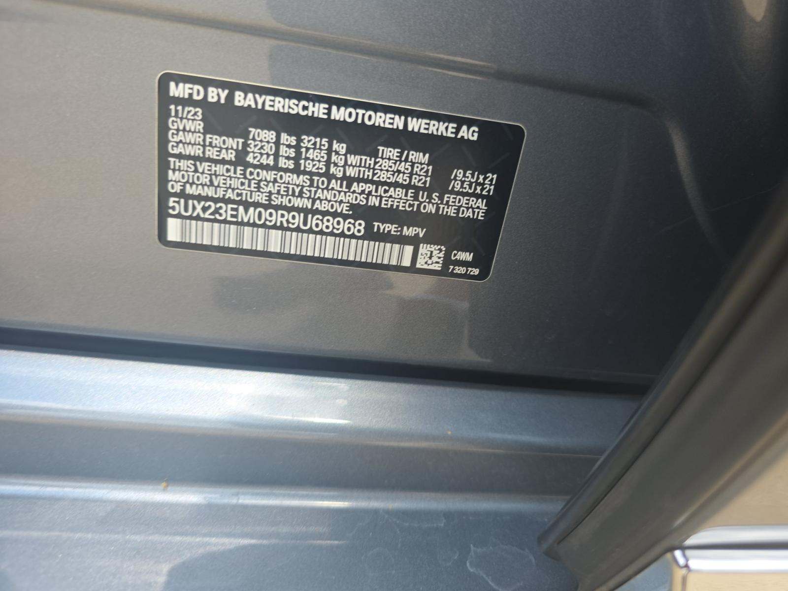 2024 BMW X7 xDrive40i AWD