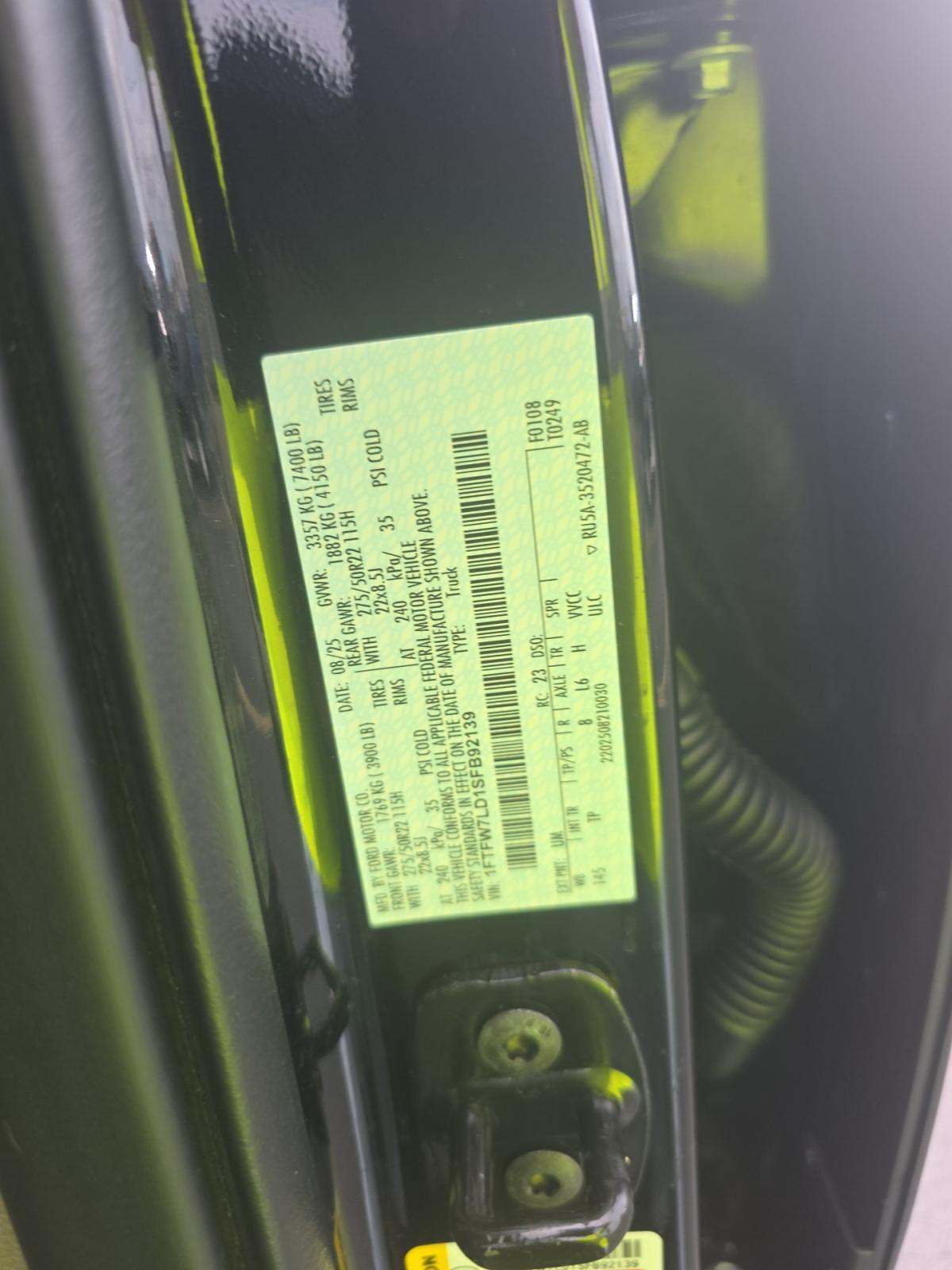 2025 Ford F-150 Hybrid Platinum AWD