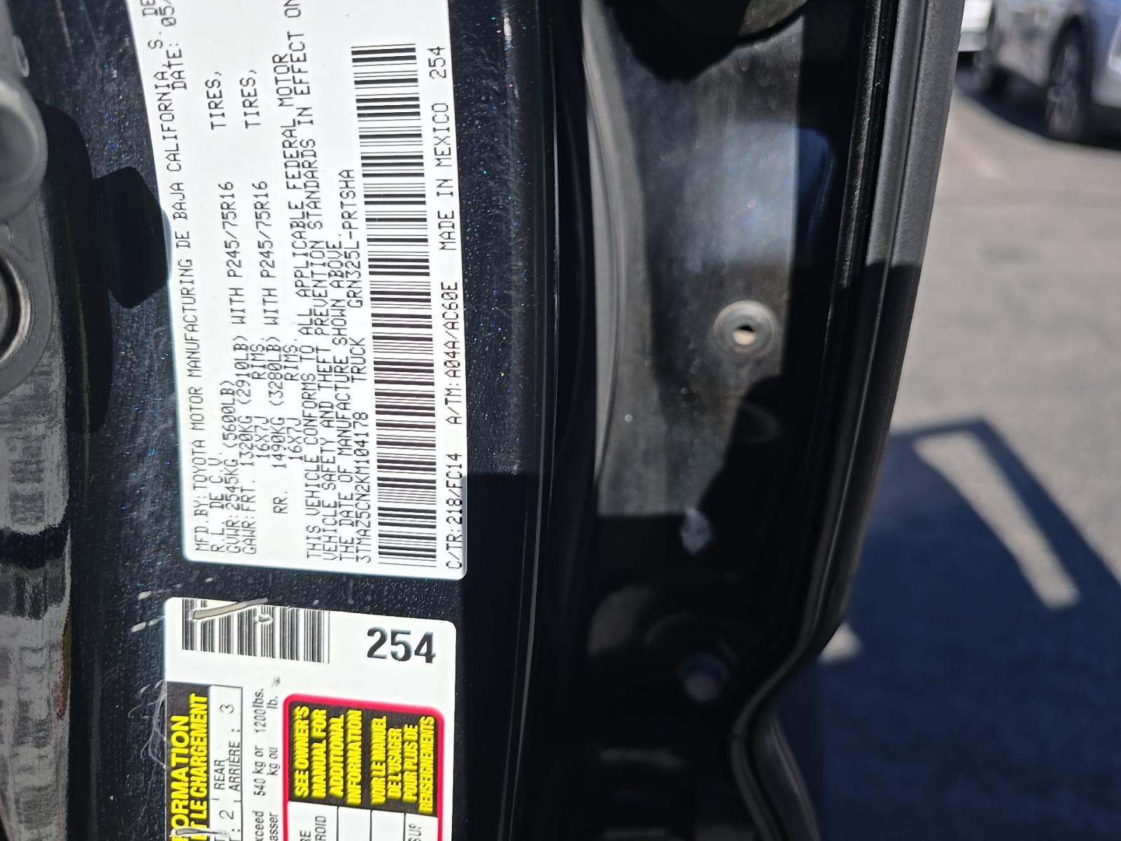 2019 Toyota Tacoma SR5 RWD