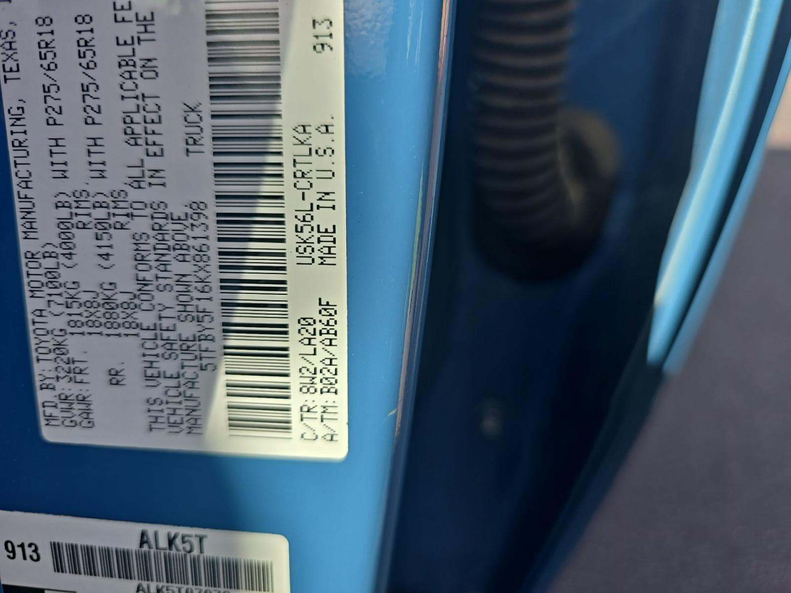 2019 Toyota Tundra Limited AWD