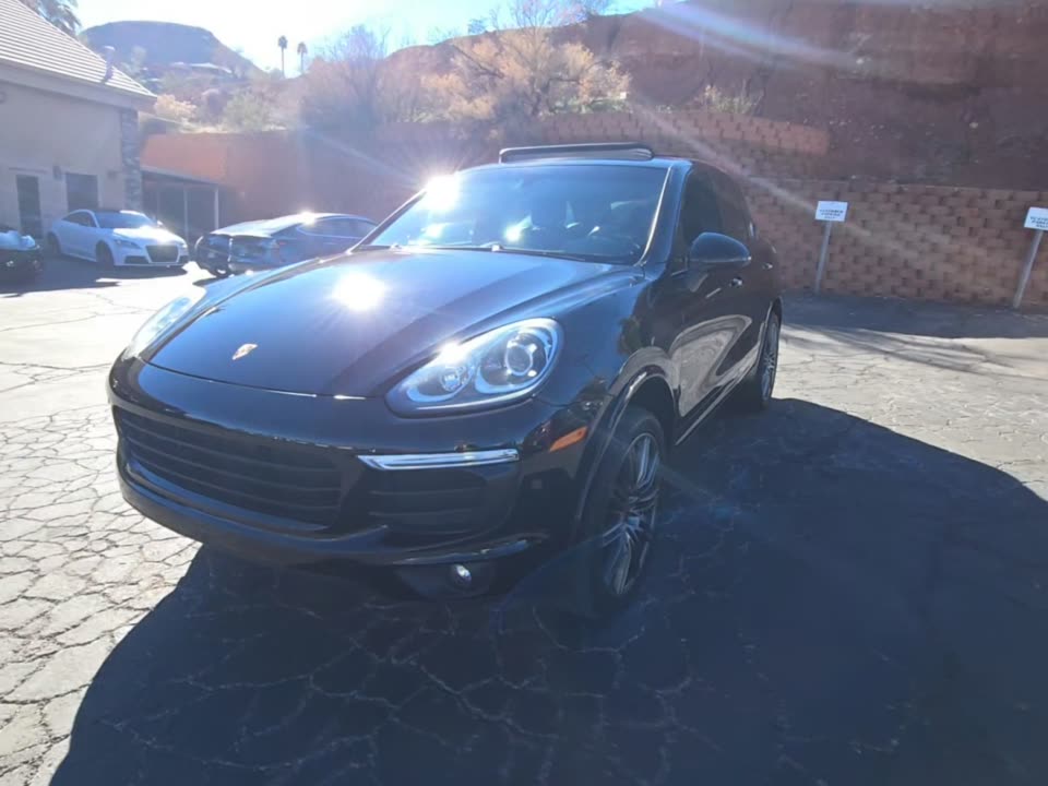 2018 Porsche Cayenne Platinum Edition AWD