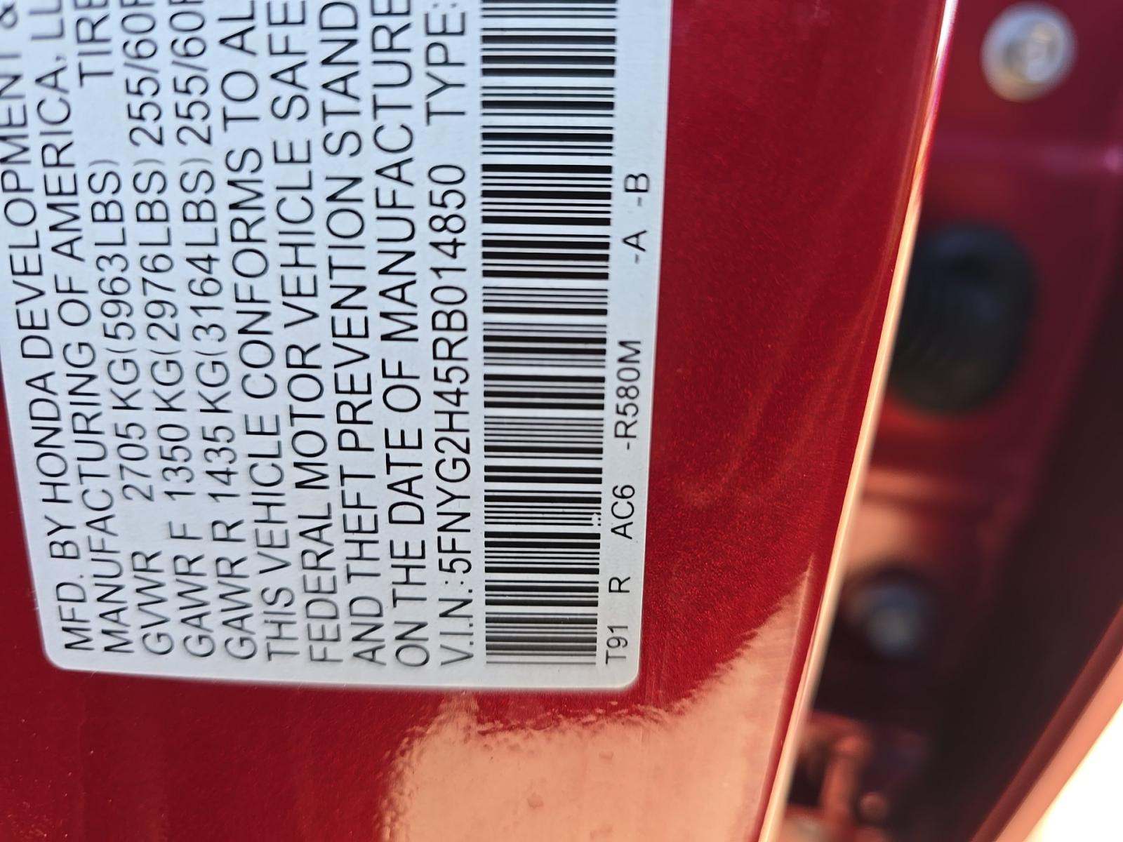 2024 Honda Pilot EX-L FWD