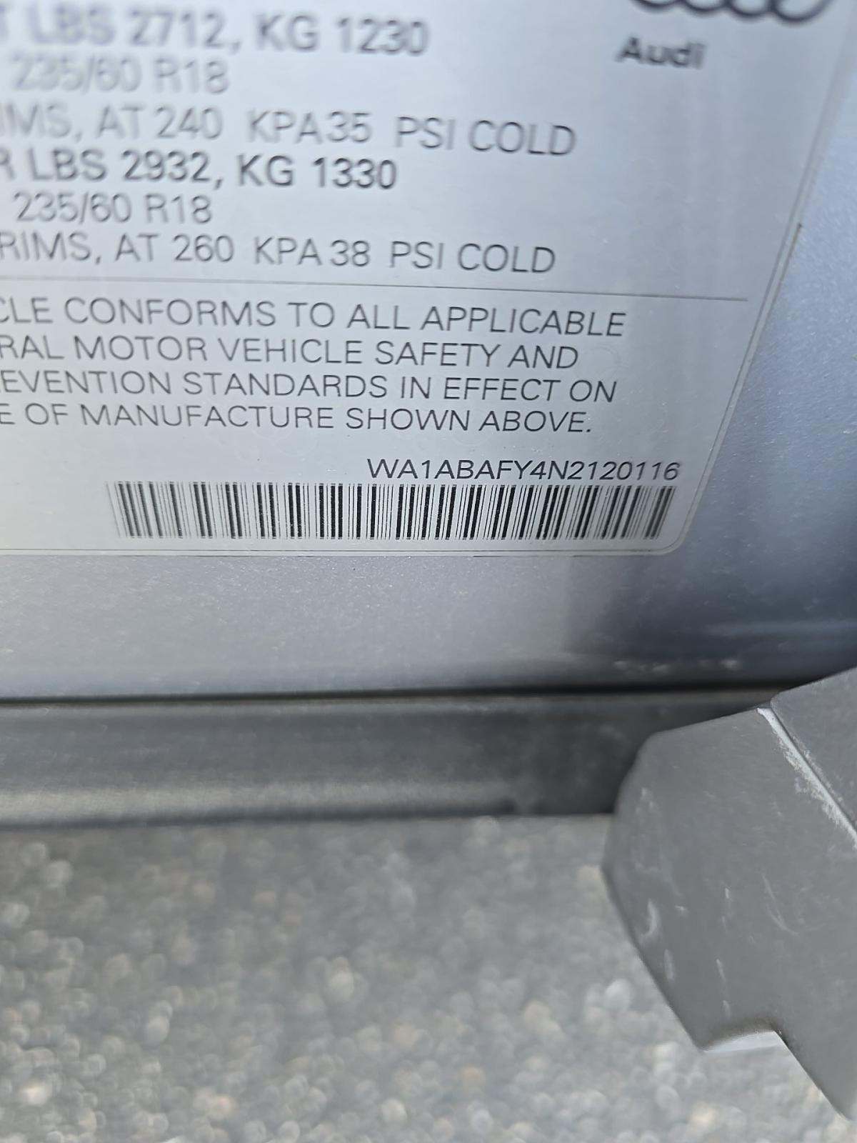 2022 Audi Q5 Premium AWD