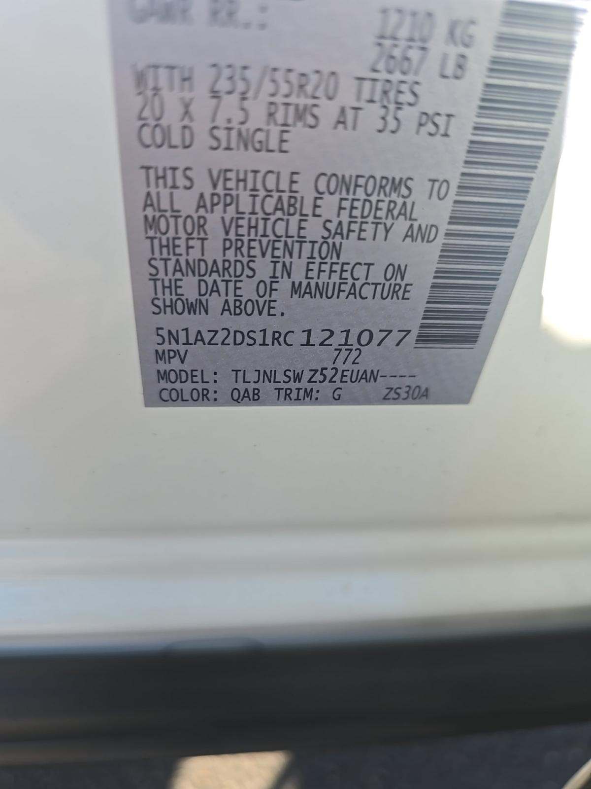 2024 Nissan Murano Platinum AWD