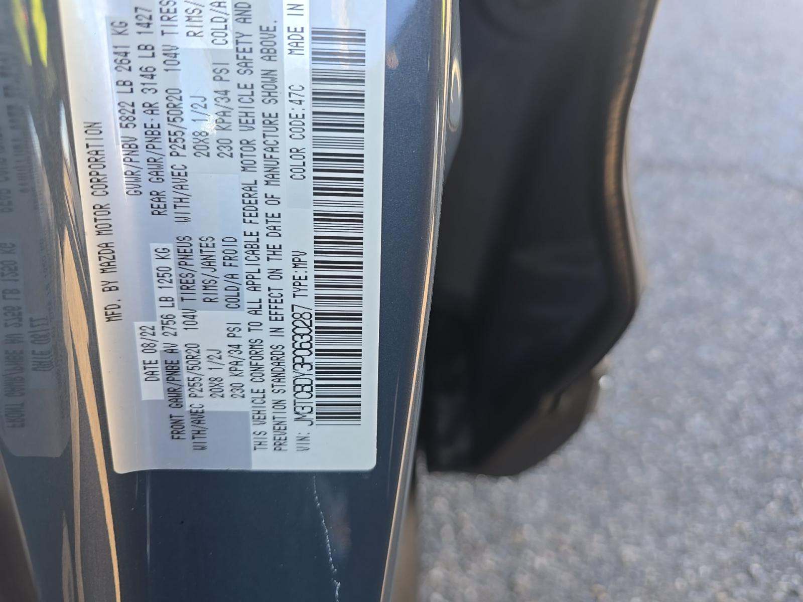 2023 MAZDA CX-9 Carbon Edition AWD