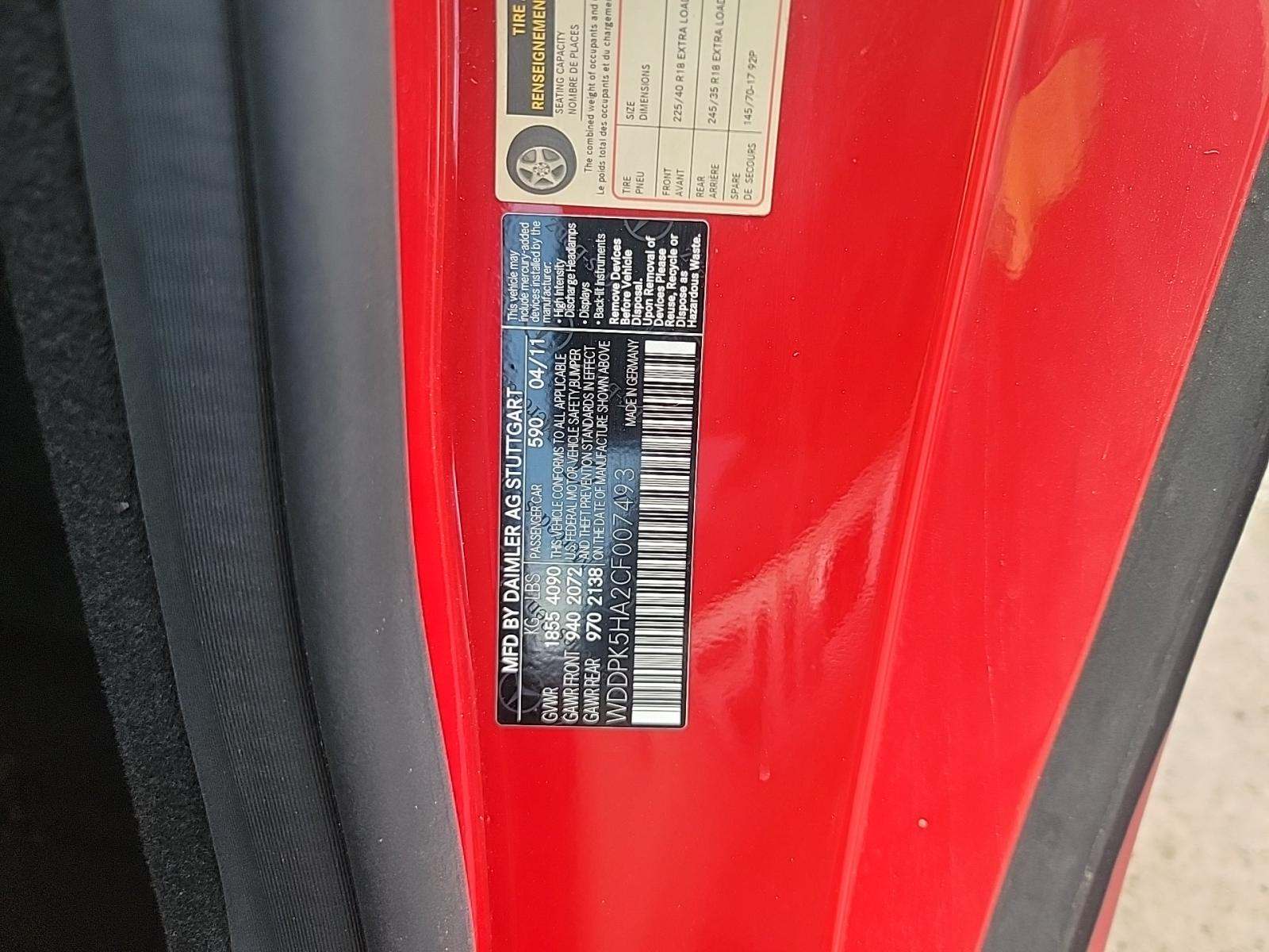 2012 Mercedes-Benz SLK SLK 350 RWD