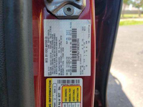 2017 Ford Fusion S FWD