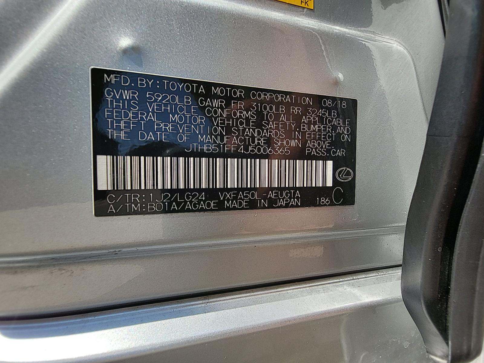 2018 Lexus LS LS 500 RWD