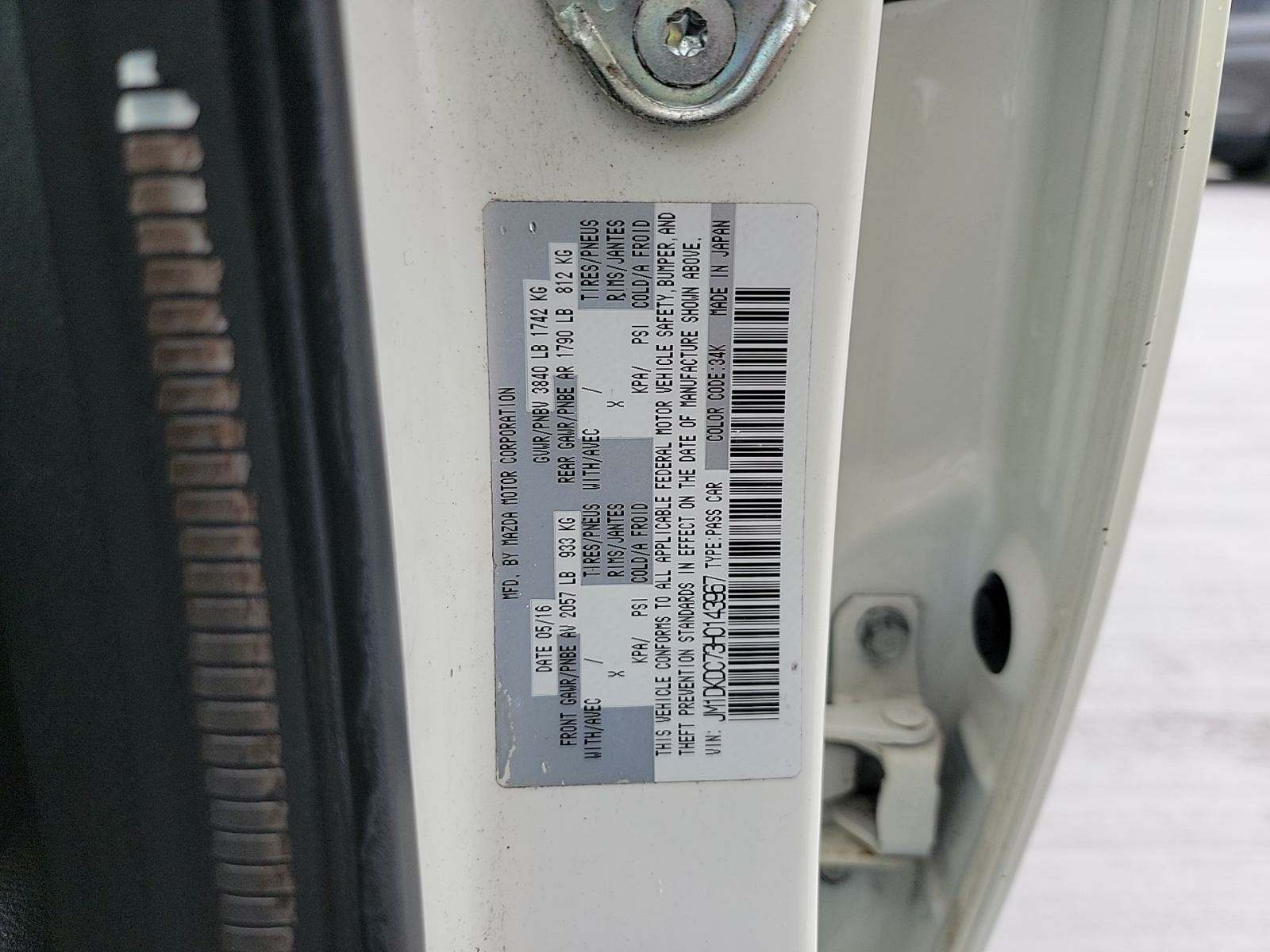 2017 MAZDA CX-3 Touring FWD