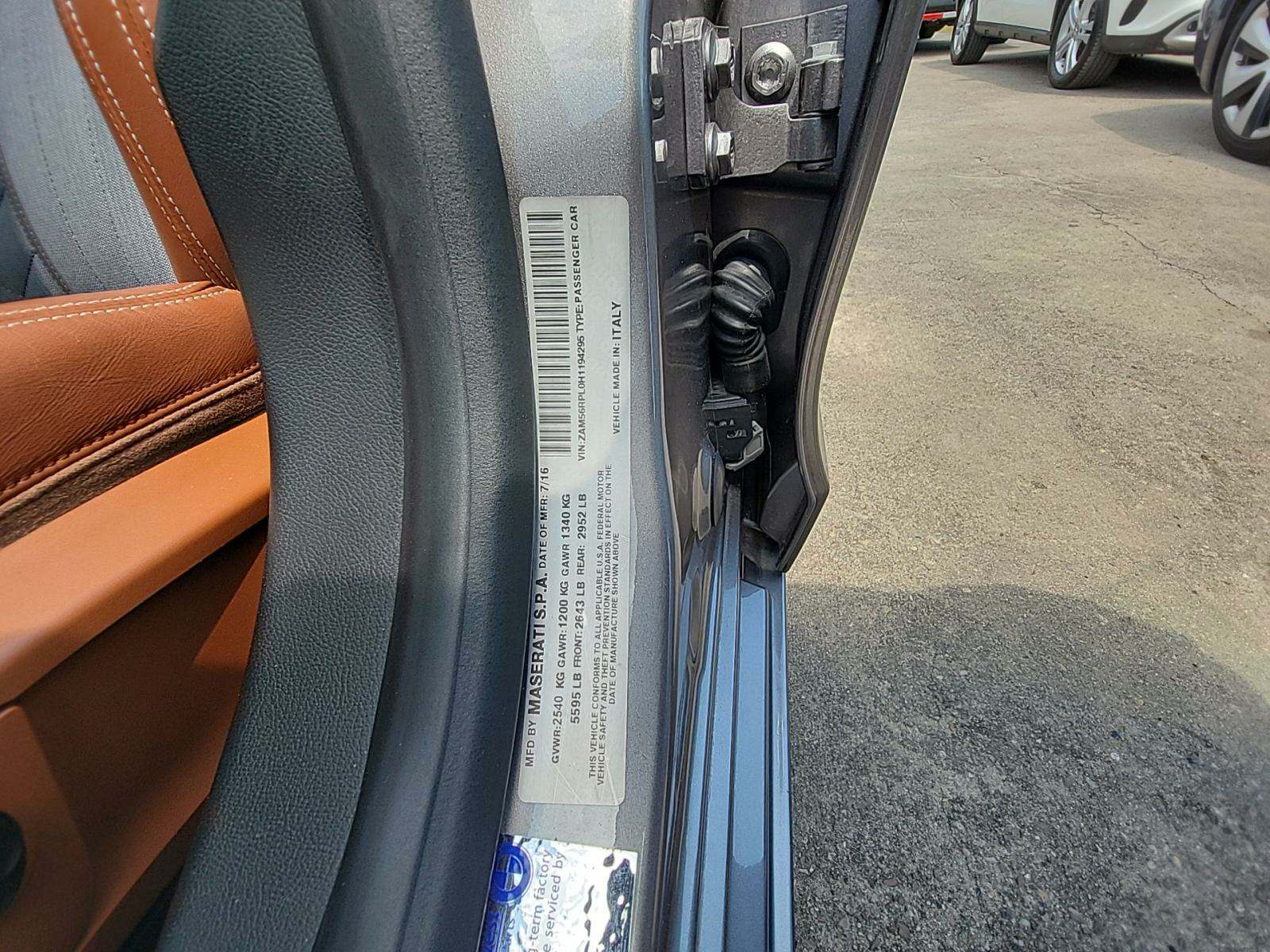 2017 Maserati Quattroporte S GranLusso RWD