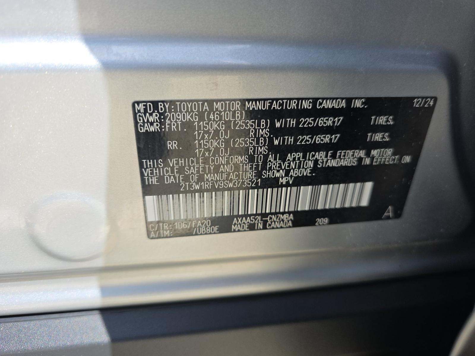 2025 Toyota RAV4 XLE FWD