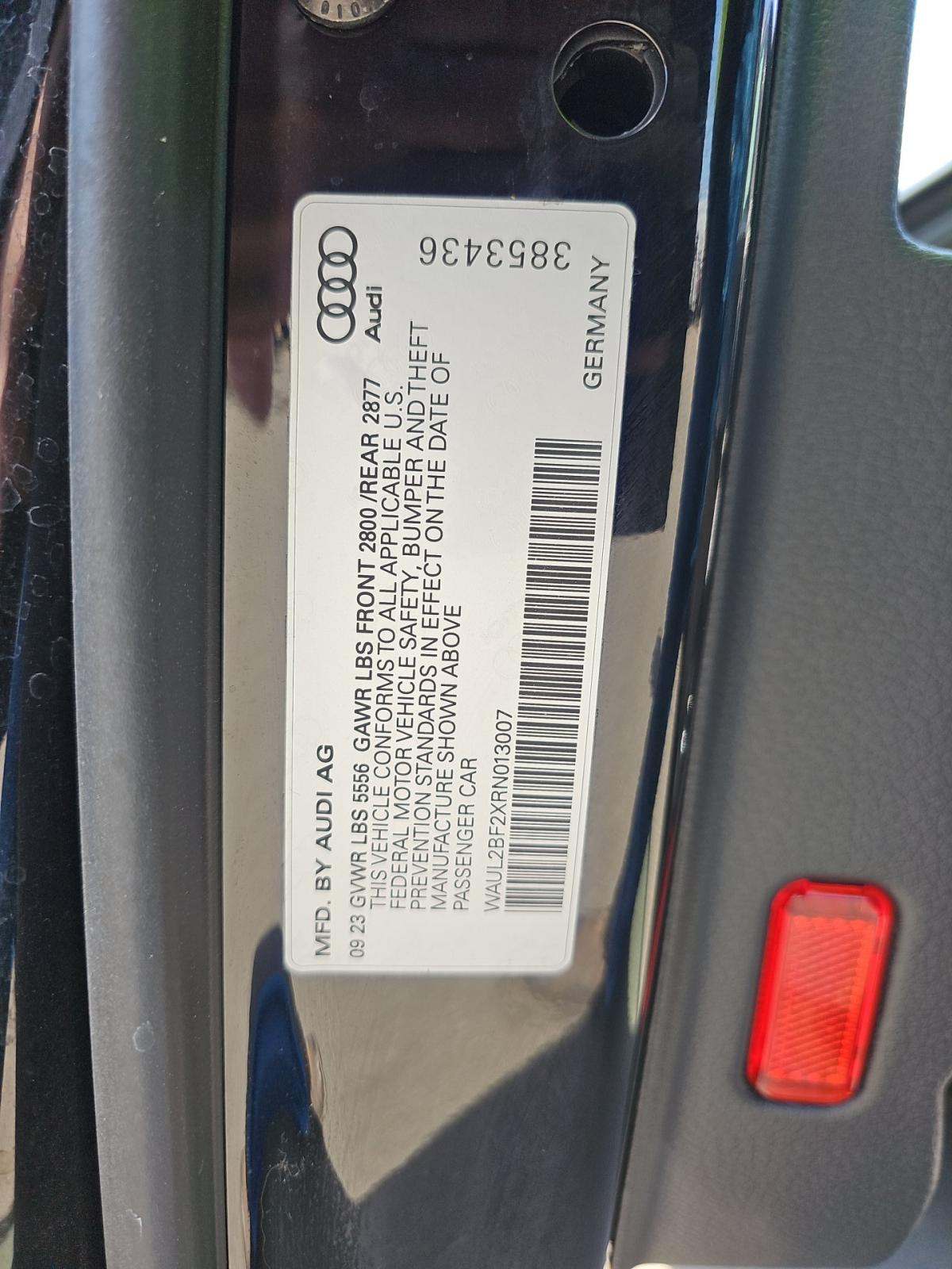 2024 Audi A6 Premium Plus AWD