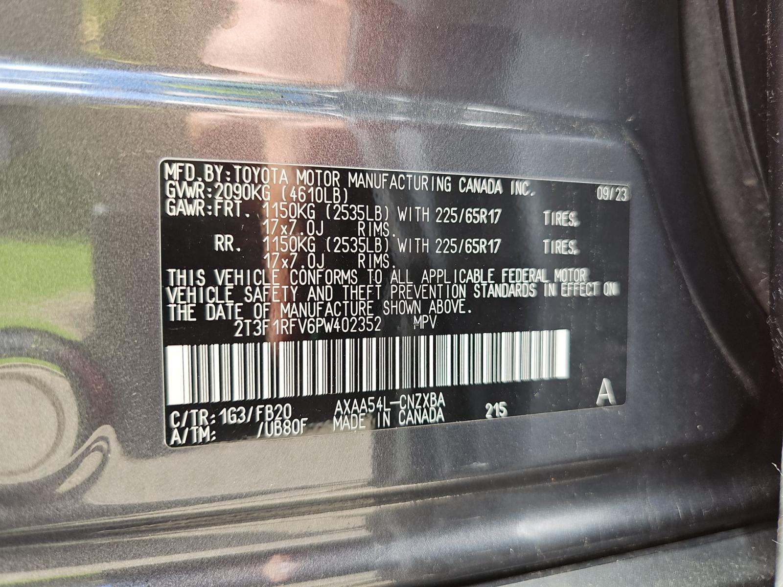 2023 Toyota RAV4 LE AWD