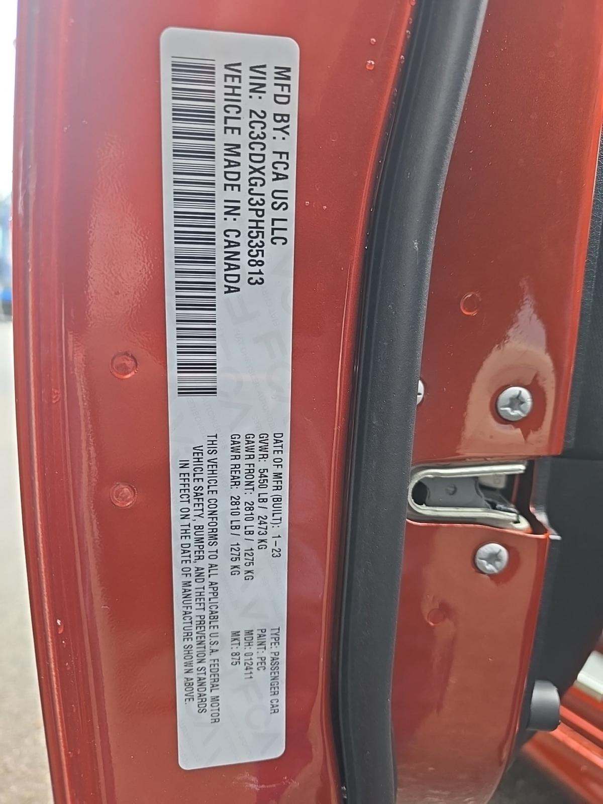 2023 Dodge Charger Scat Pack RWD