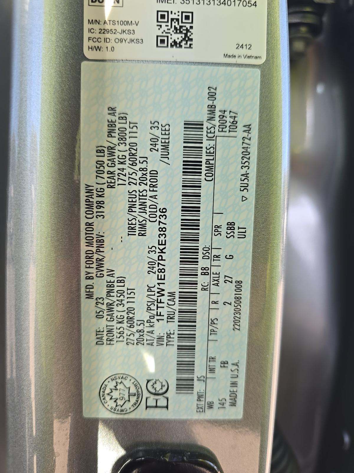 2023 Ford F-150 XLT AWD