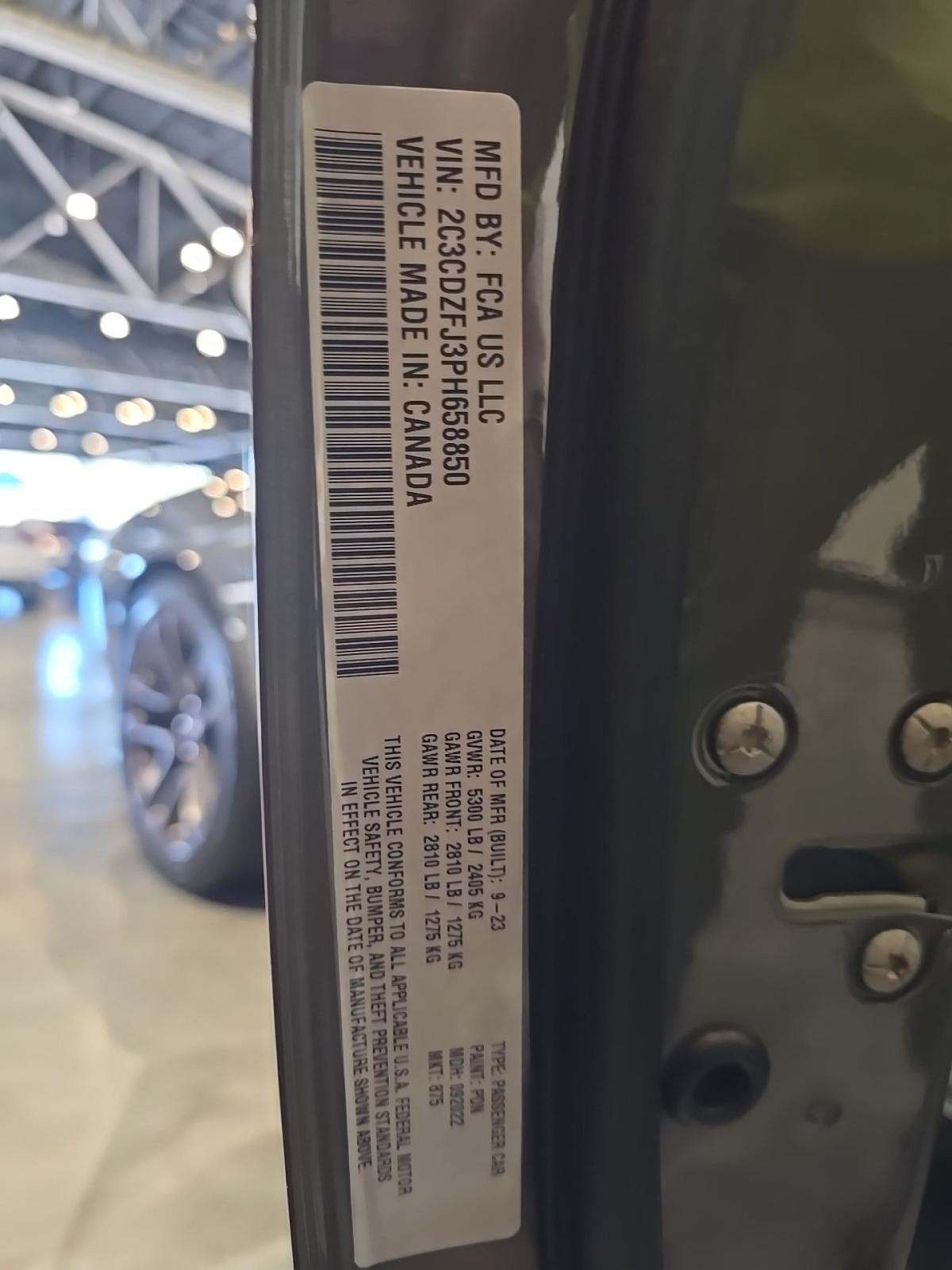 2023 Dodge Challenger R/T Scat Pack RWD