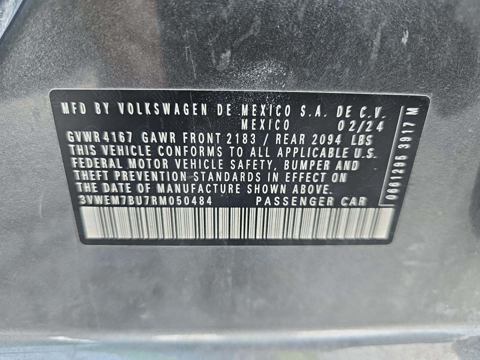 2024 Volkswagen Jetta 1.5T SE FWD