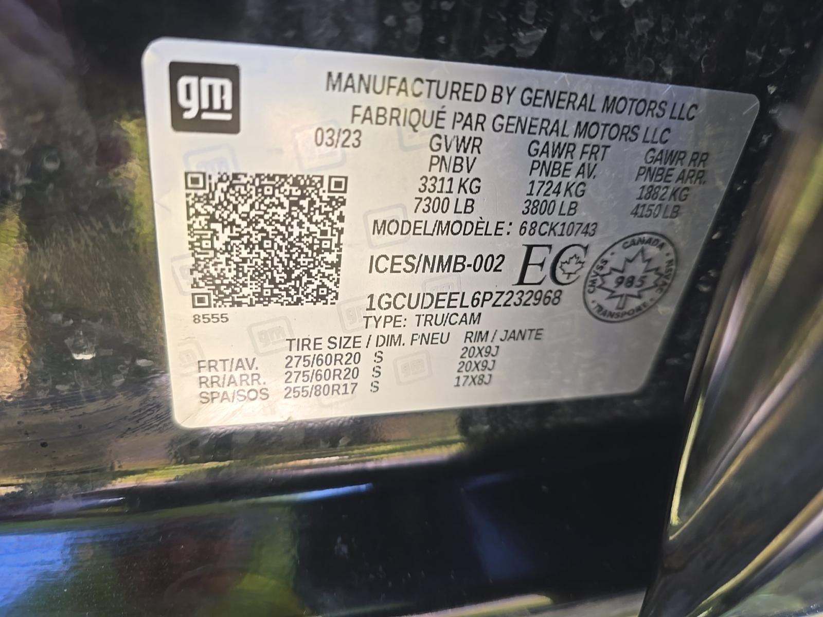 2023 Chevrolet Silverado 1500 RST AWD