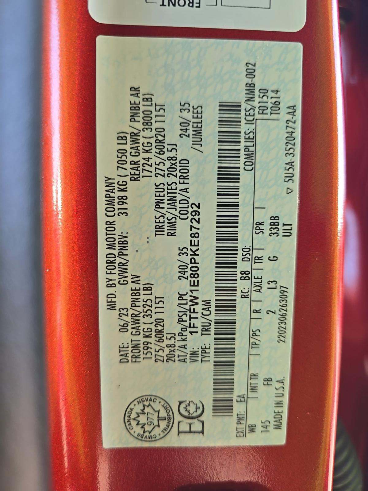 2023 Ford F-150 XLT AWD