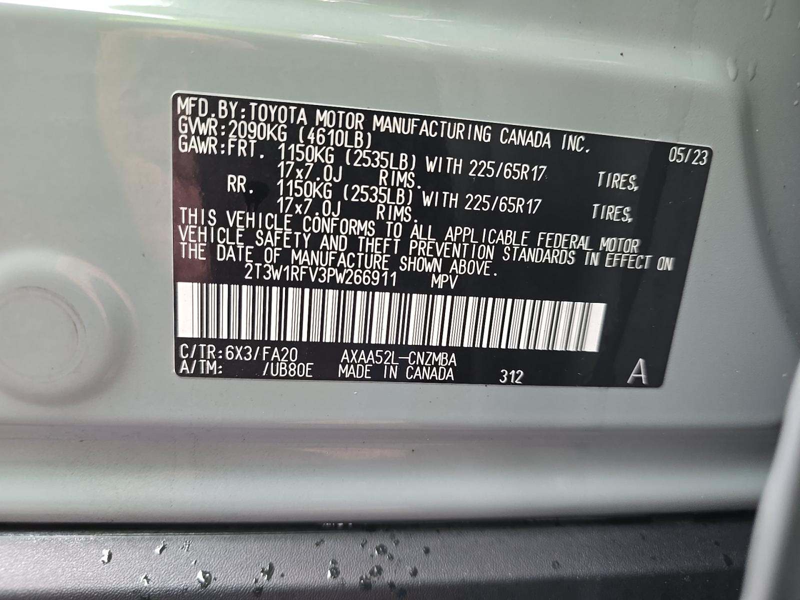 2023 Toyota RAV4 XLE FWD