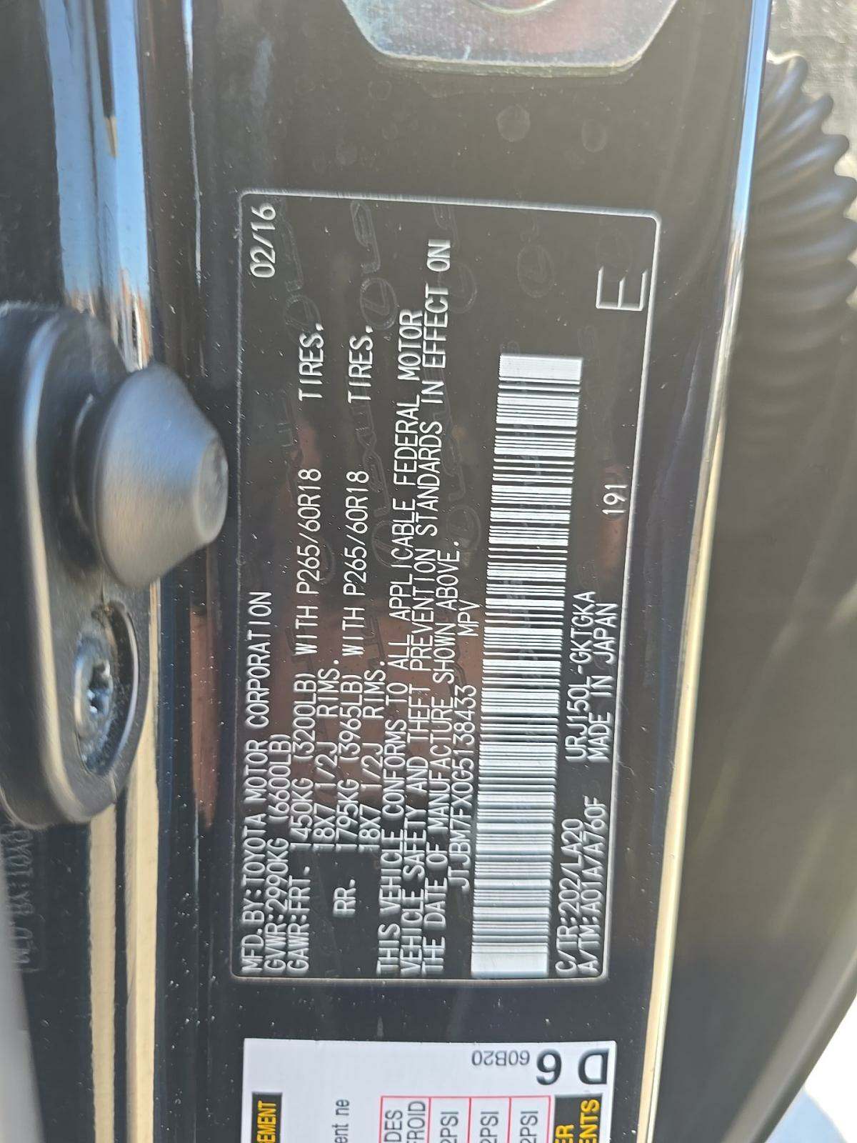 2016 Lexus GX GX 460 AWD