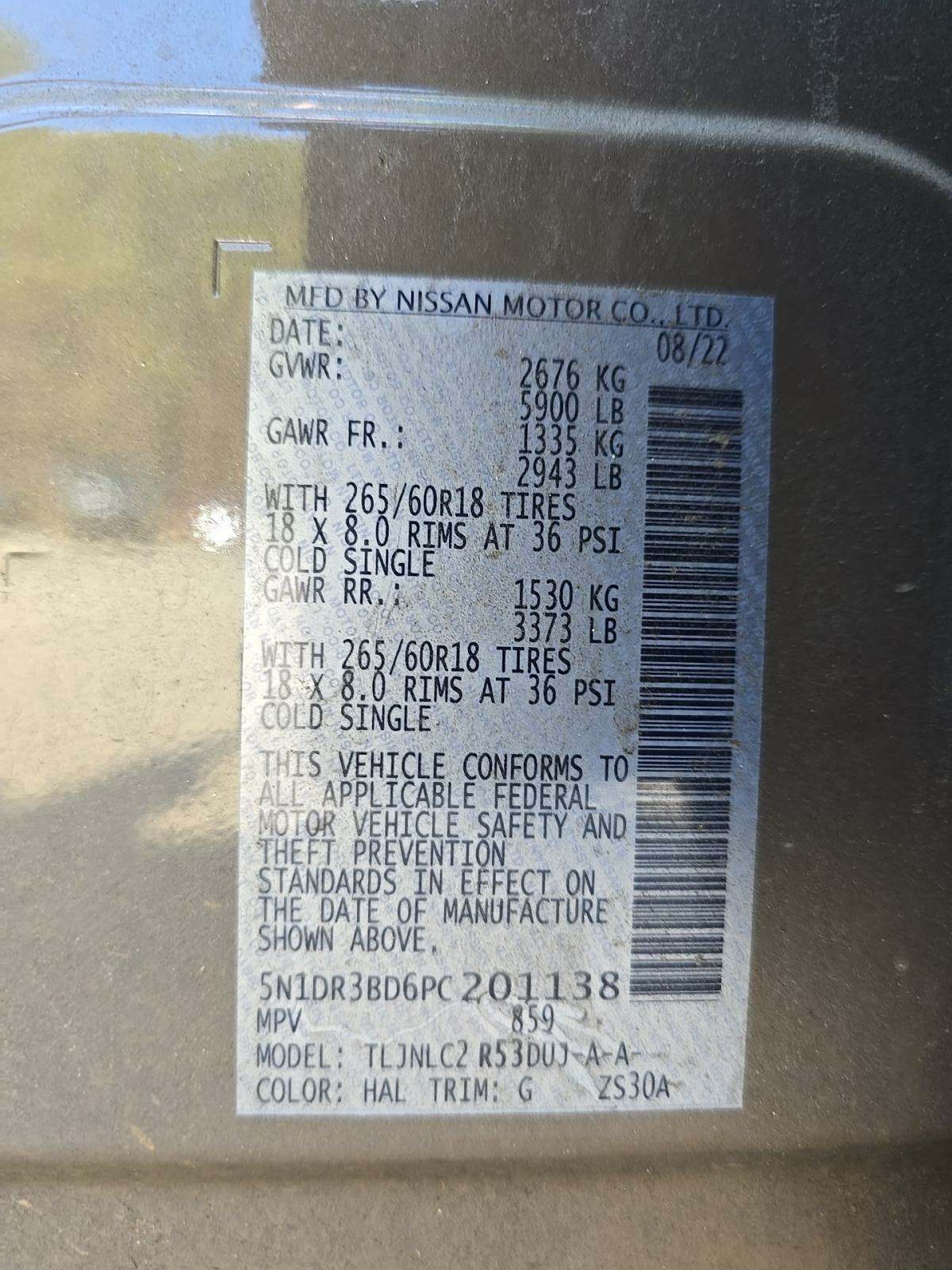 2023 Nissan Pathfinder Rock Creek AWD