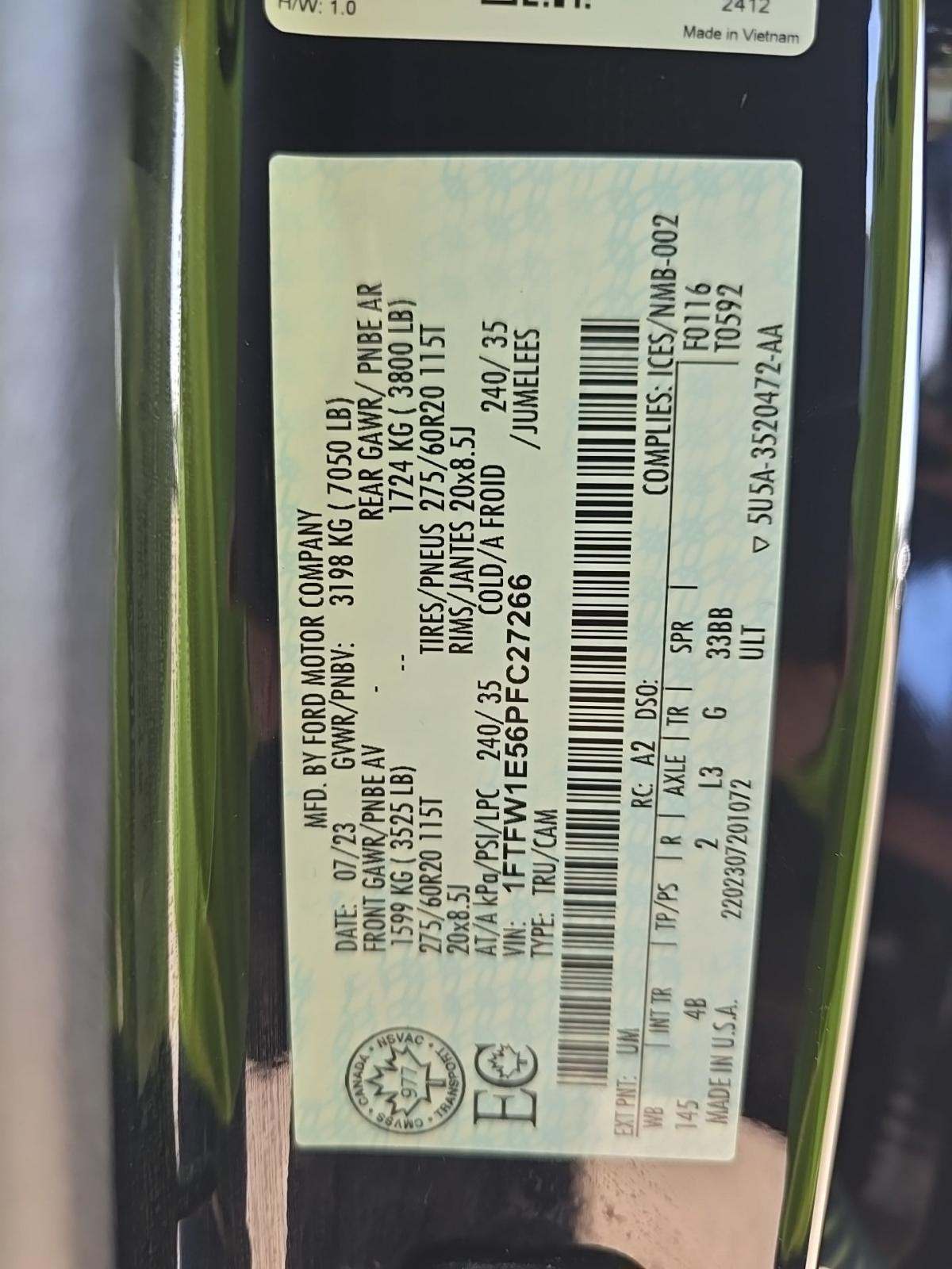 2023 Ford F-150 XLT AWD