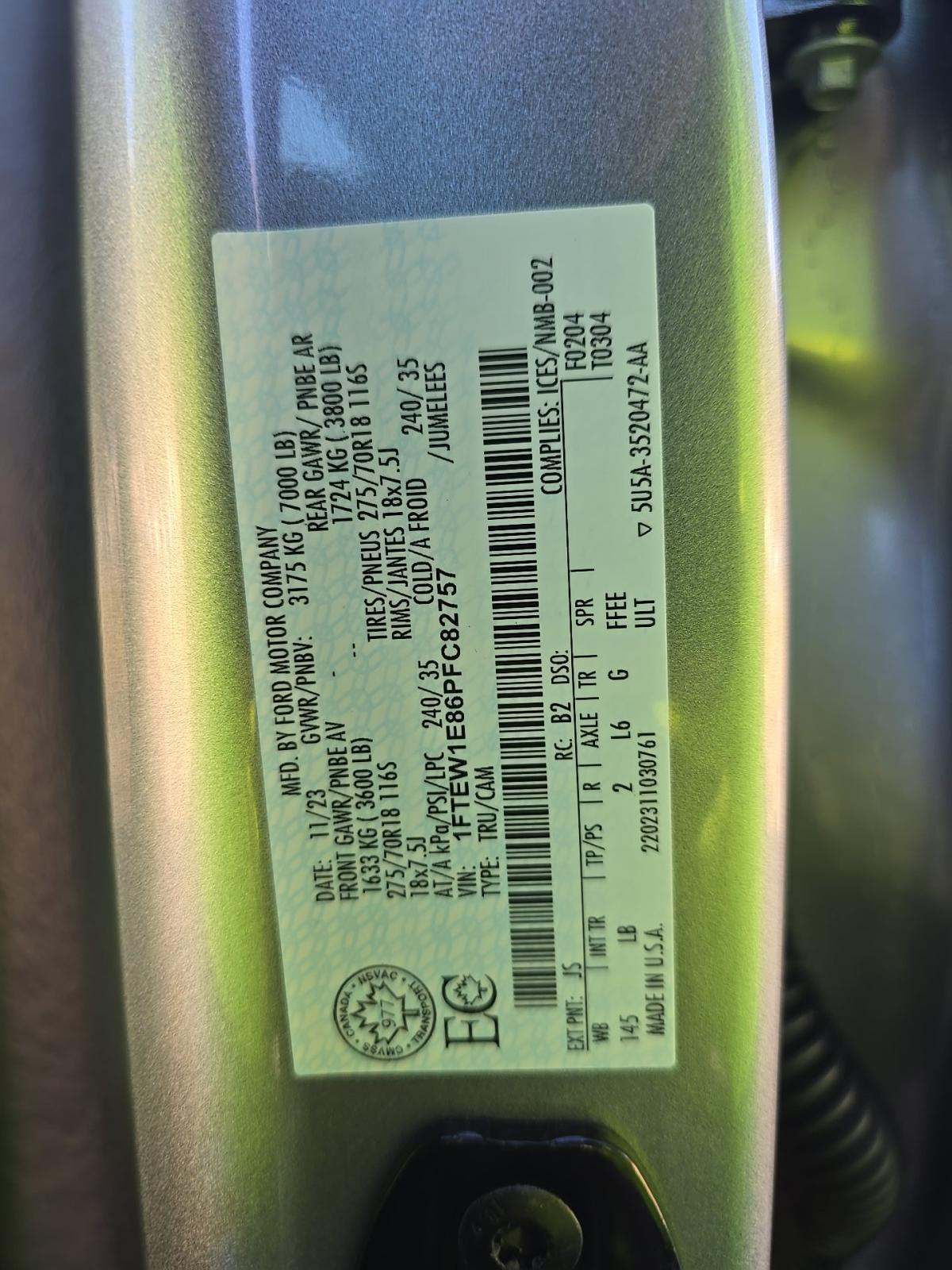 2023 Ford F-150 Tremor AWD