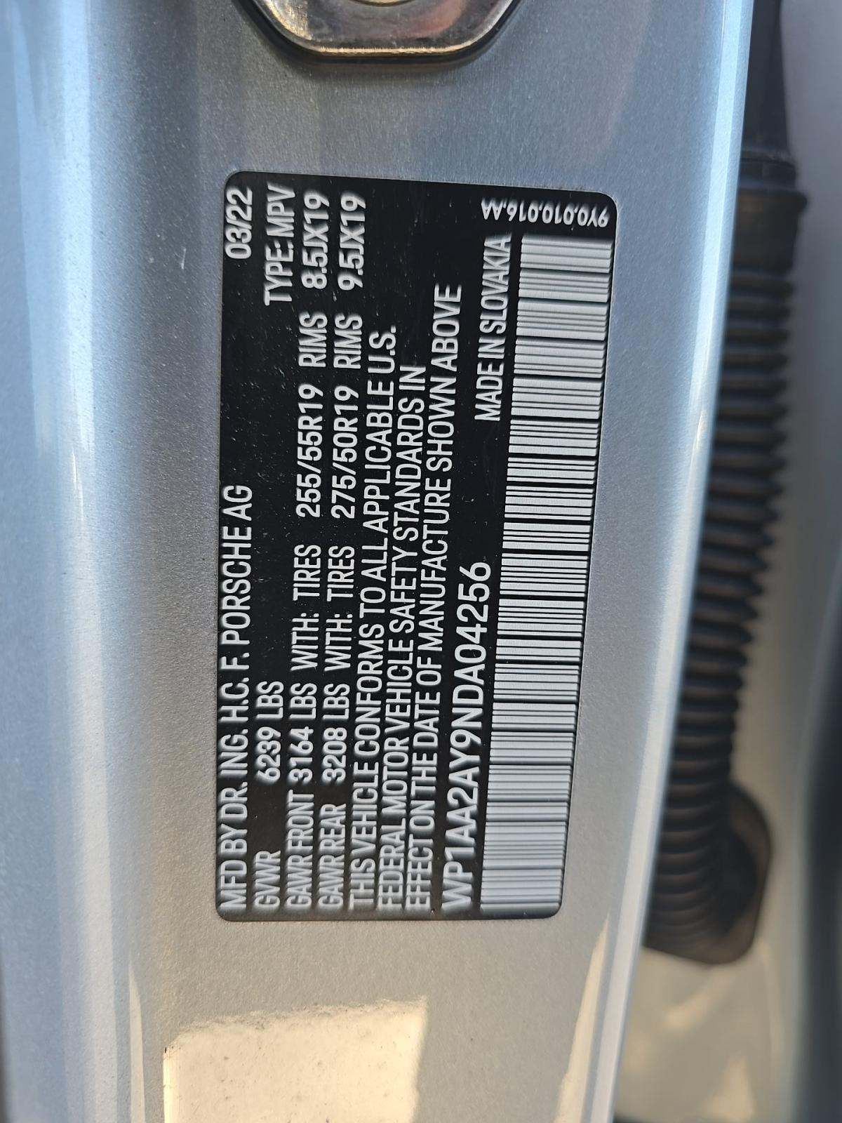 2022 Porsche Cayenne Base AWD
