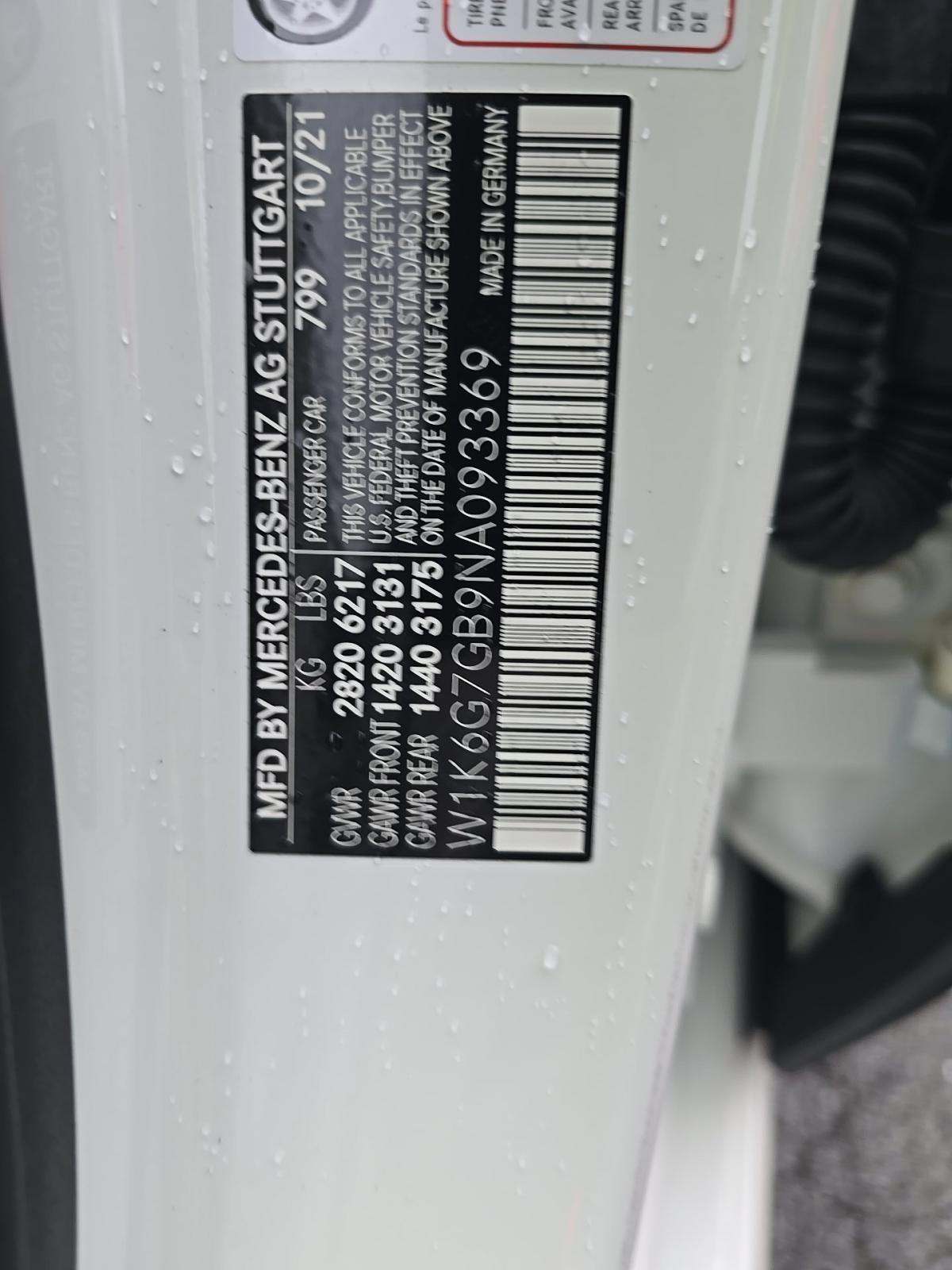 2022 Mercedes-Benz S-Class S 580 AWD