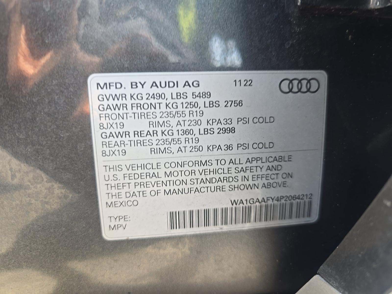 2023 Audi Q5 S line Premium AWD