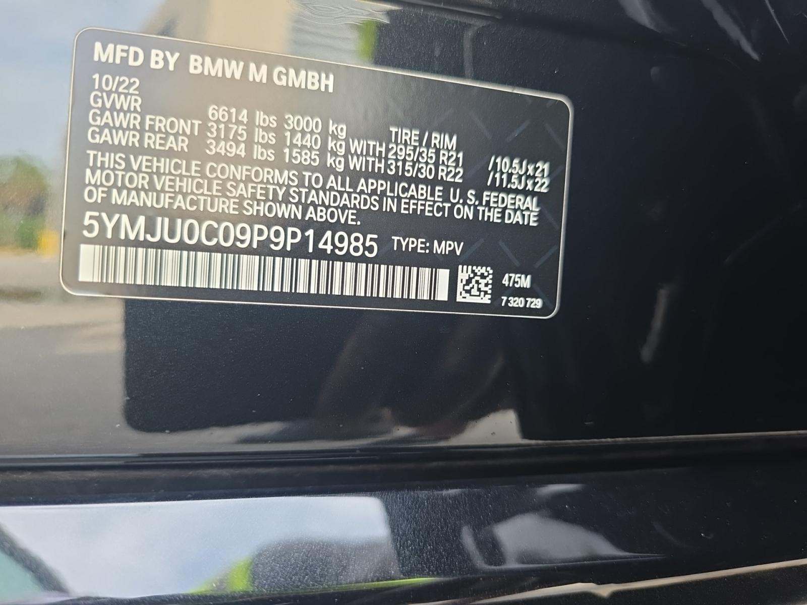 2023 BMW X5 M Base AWD