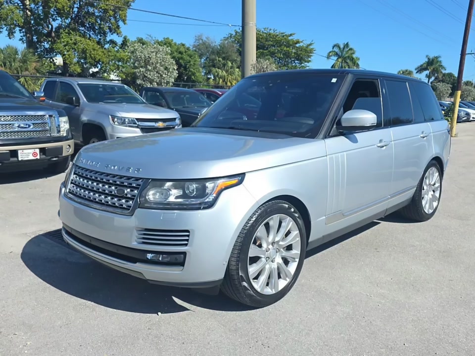 2017 Land Rover Range Rover HSE AWD