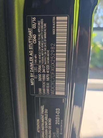 2016 Mercedes-Benz G-Class AMG G 63 AWD