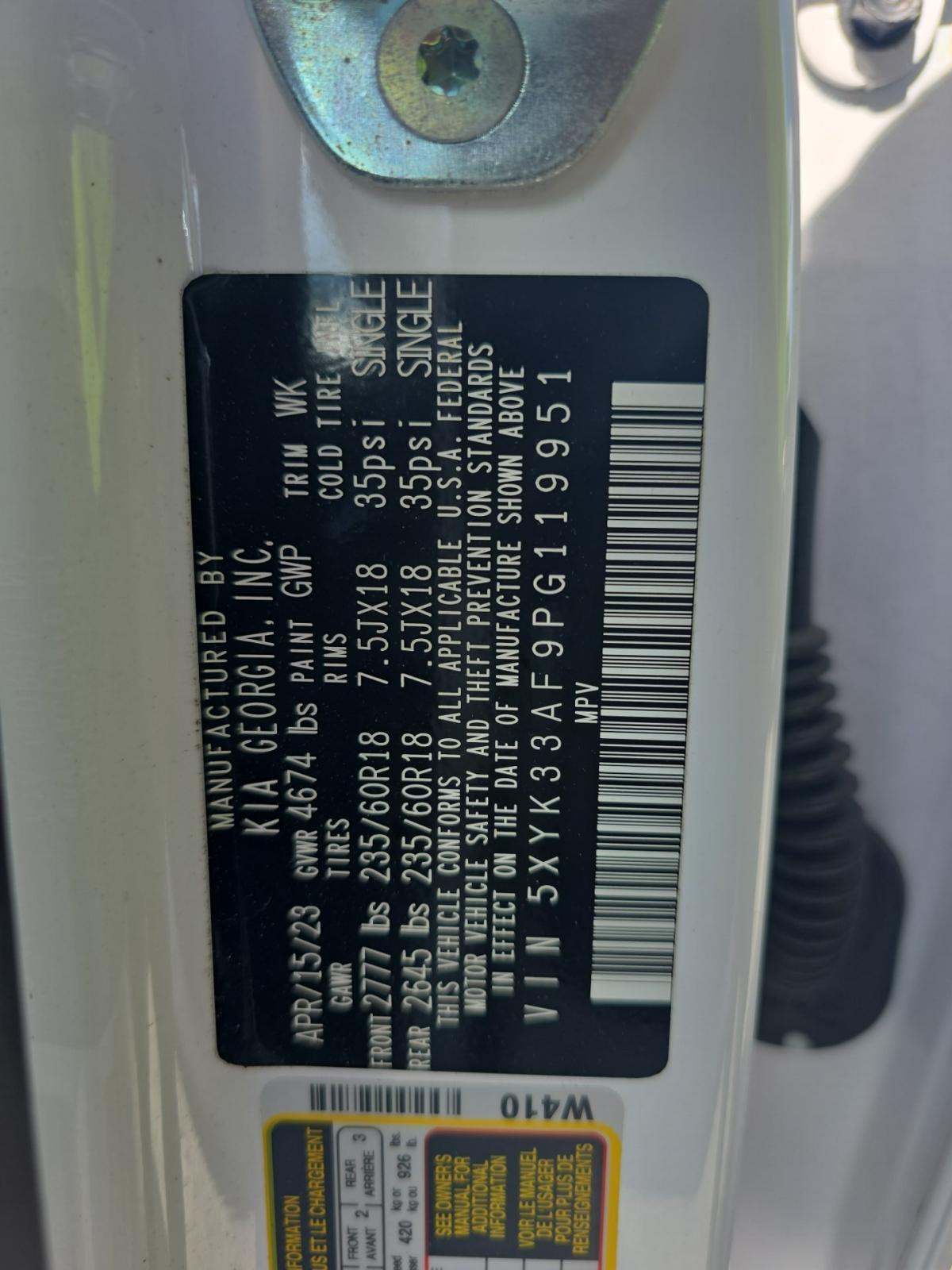 2023 Kia Sportage EX FWD