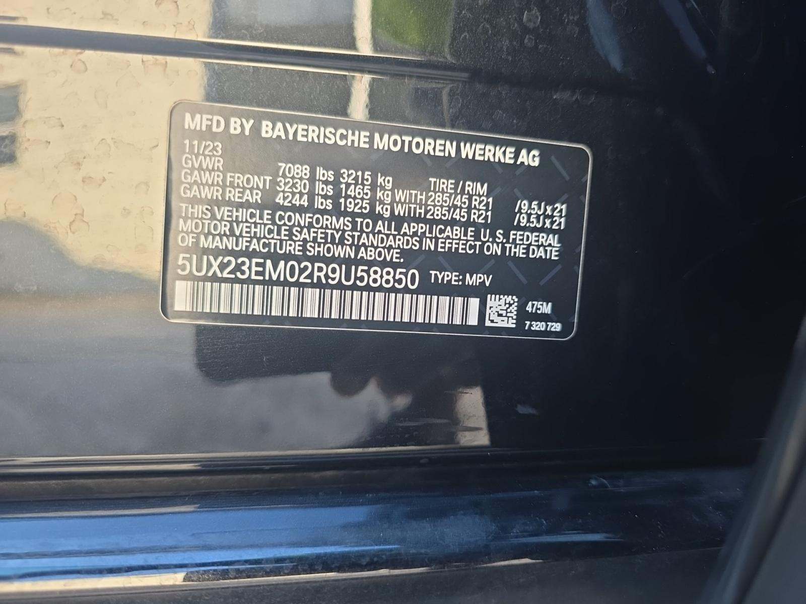 2024 BMW X7 xDrive40i AWD