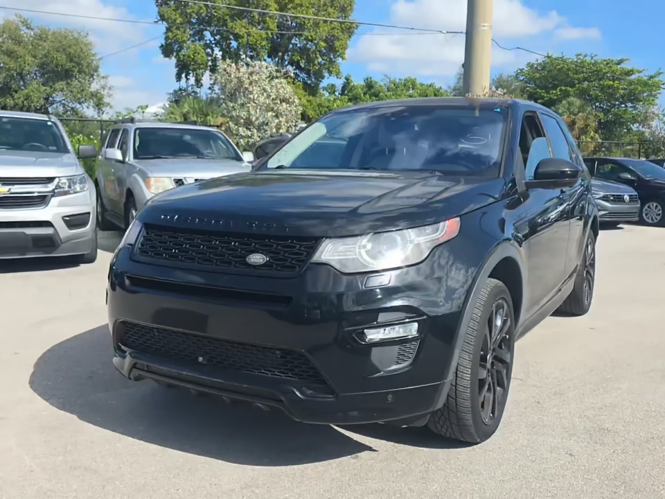 2017 Land Rover Discovery Sport HSE AWD