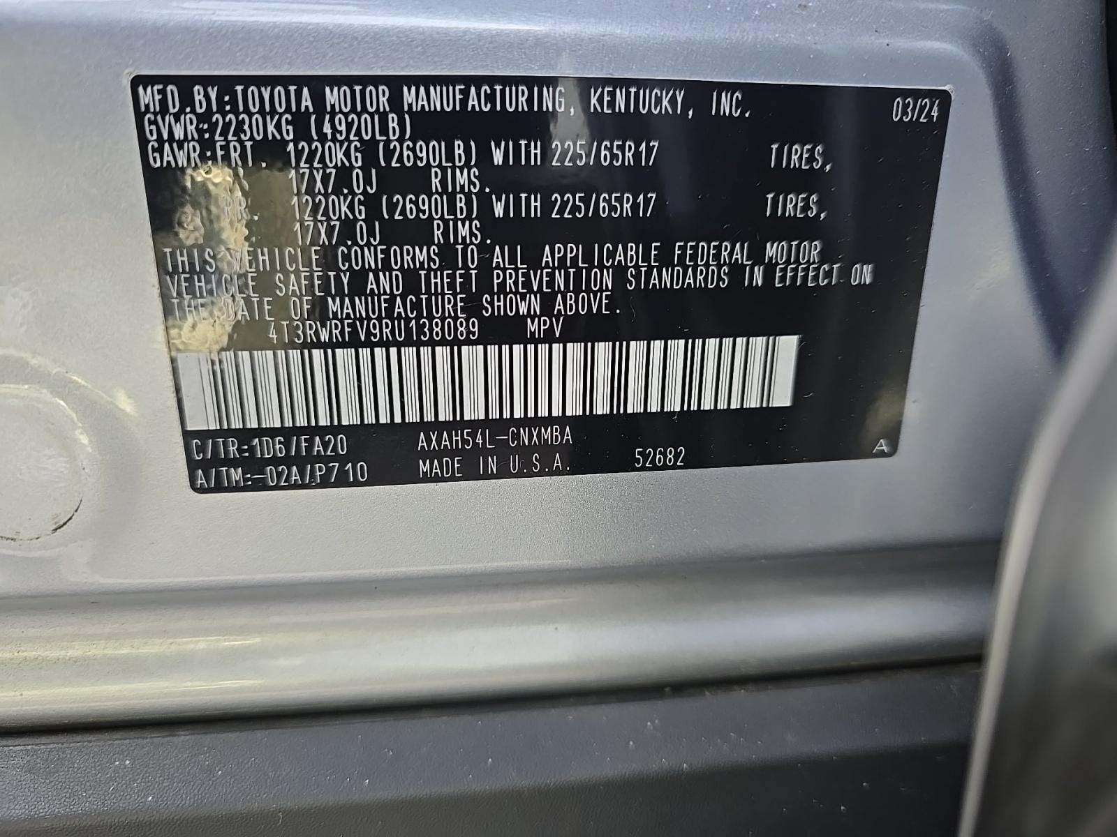 2024 Toyota RAV4 Hybrid XLE AWD