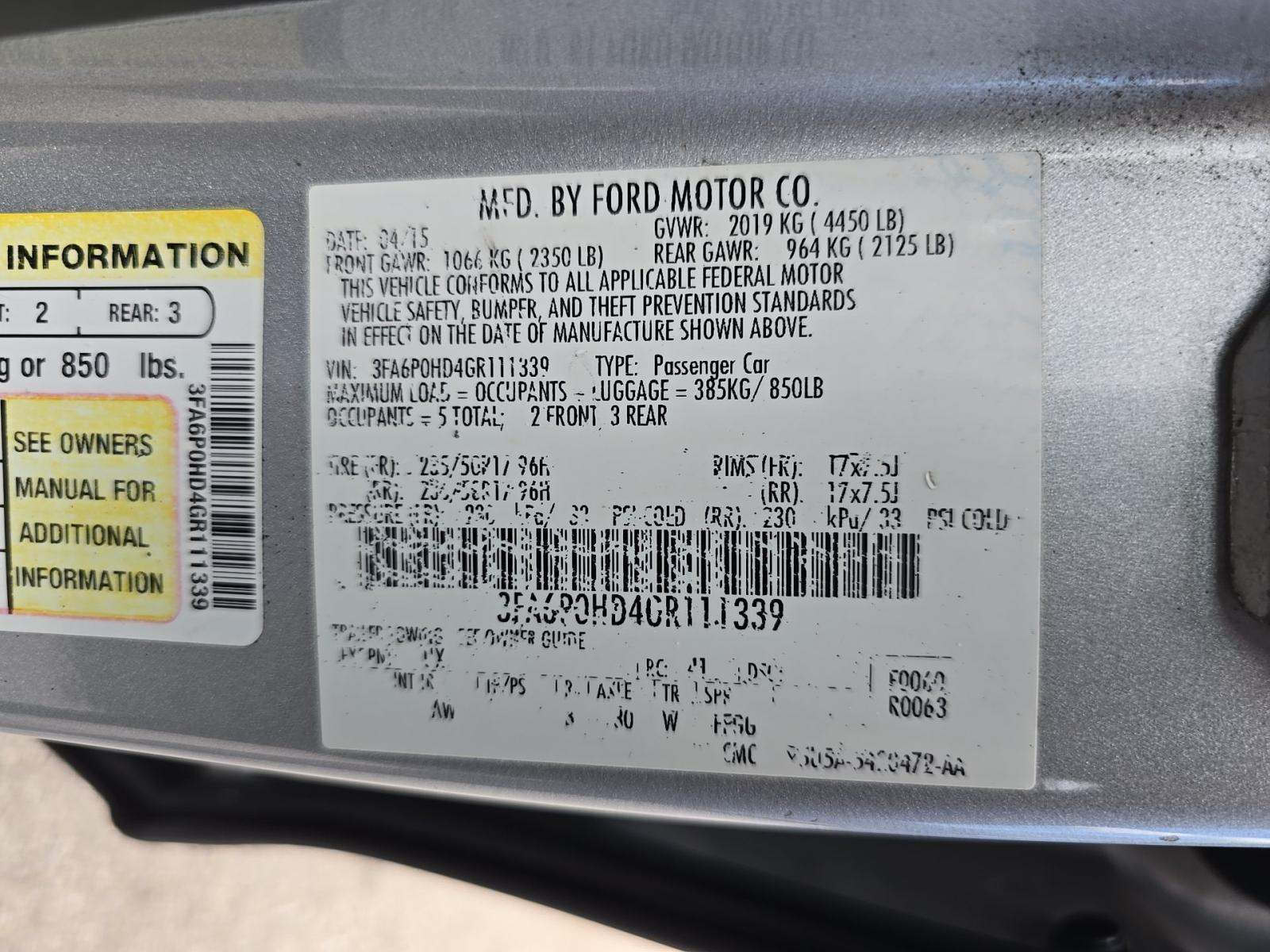 FORD FUSION - 5