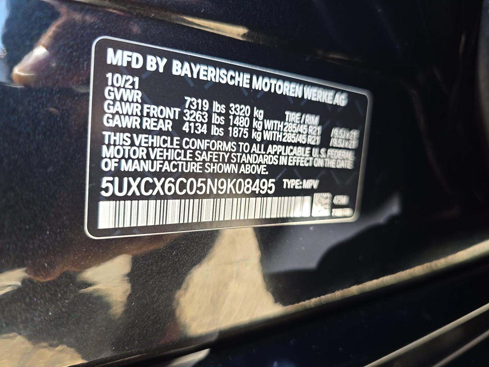 2022 BMW X7 M50i AWD