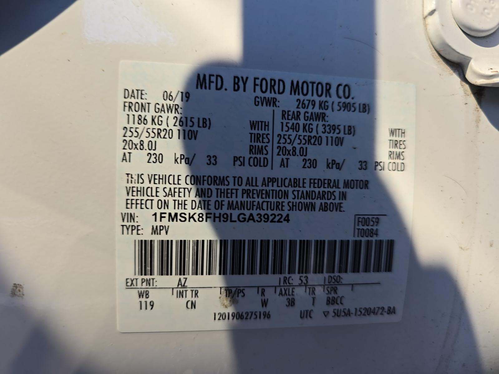 2020 Ford Explorer Limited AWD