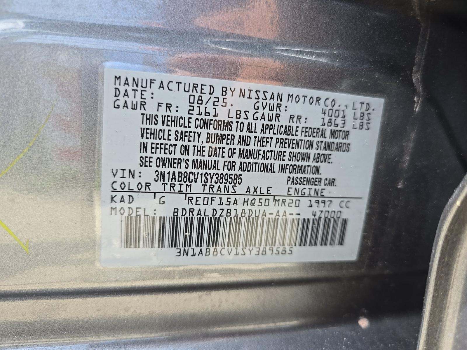 NISSAN SENTRA - 5